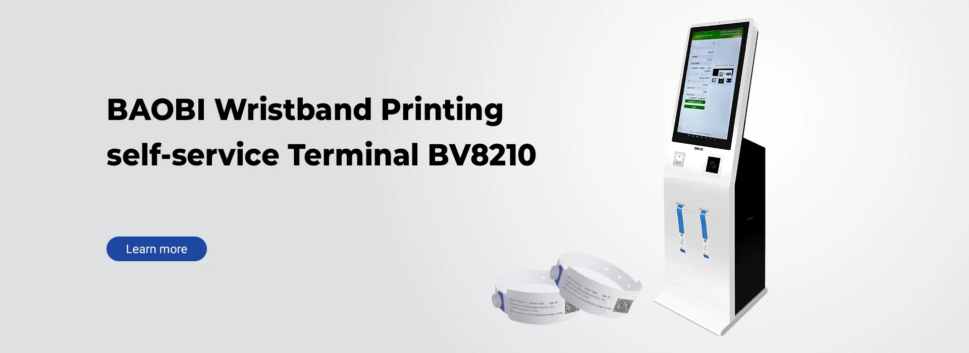BAOBI Wristband Printing self-service Terminal BV8210